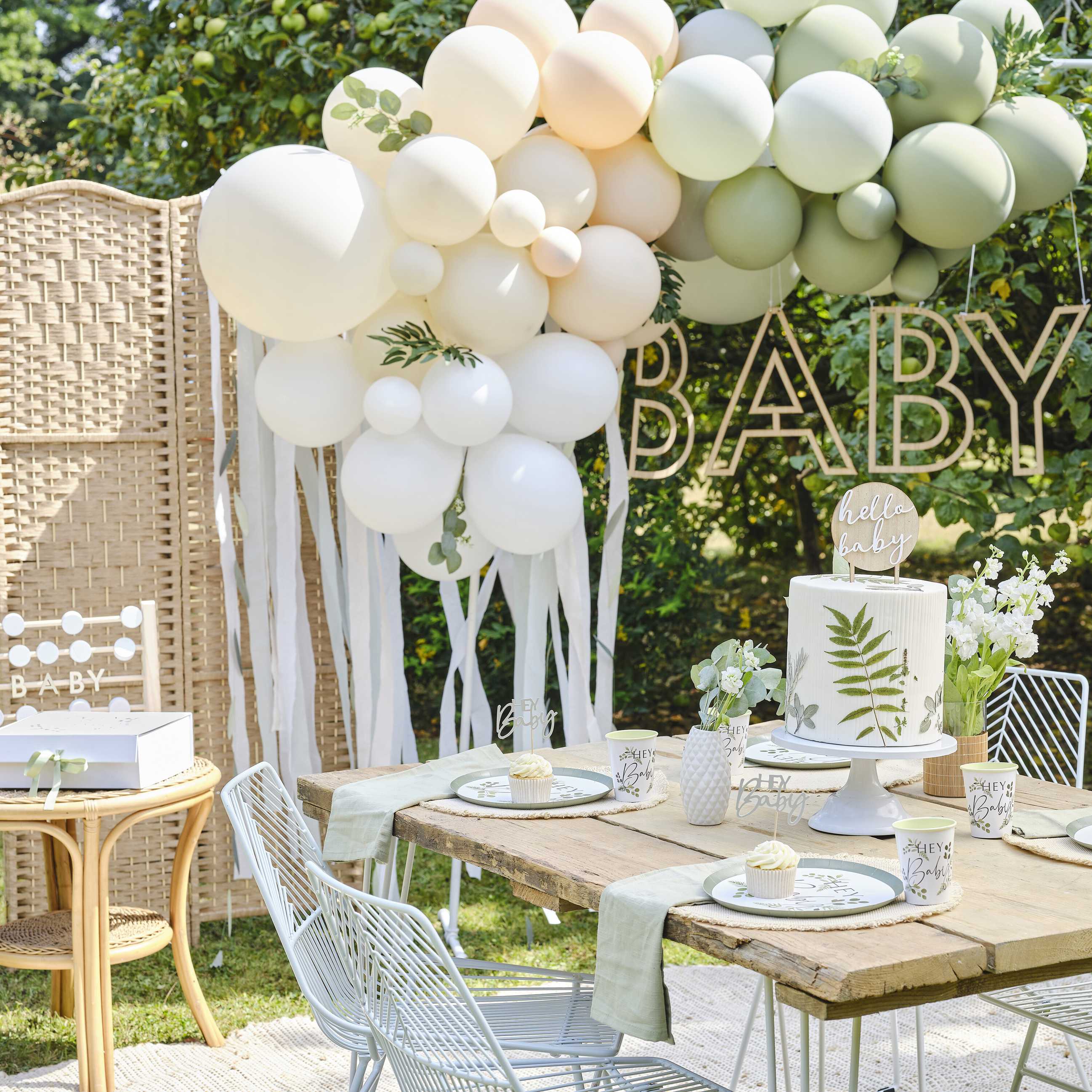 Hey Baby - Botanical Baby Shower