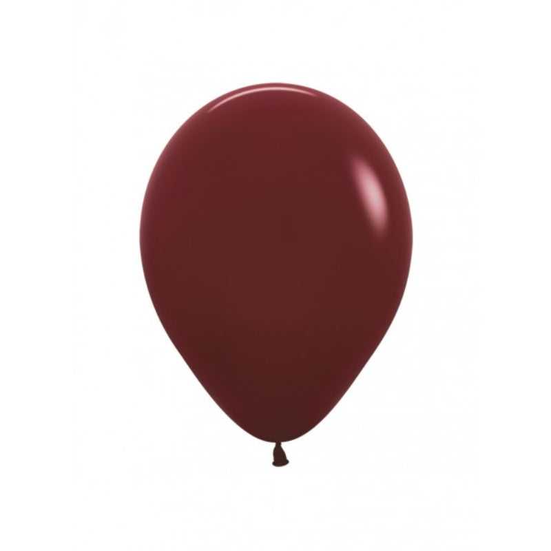 Merlotfarvede latexballoner – 23 cm – 50 stk. fra Sempertex
Smukke latexballoner i dyb Merlot. Fremstillet af naturlatex og certificeret kvalitet – egnet til både luft og helium.