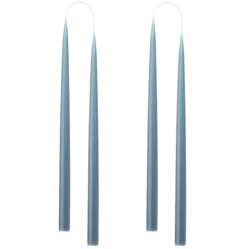 Blå grå stearinlys fra Kunstindustren