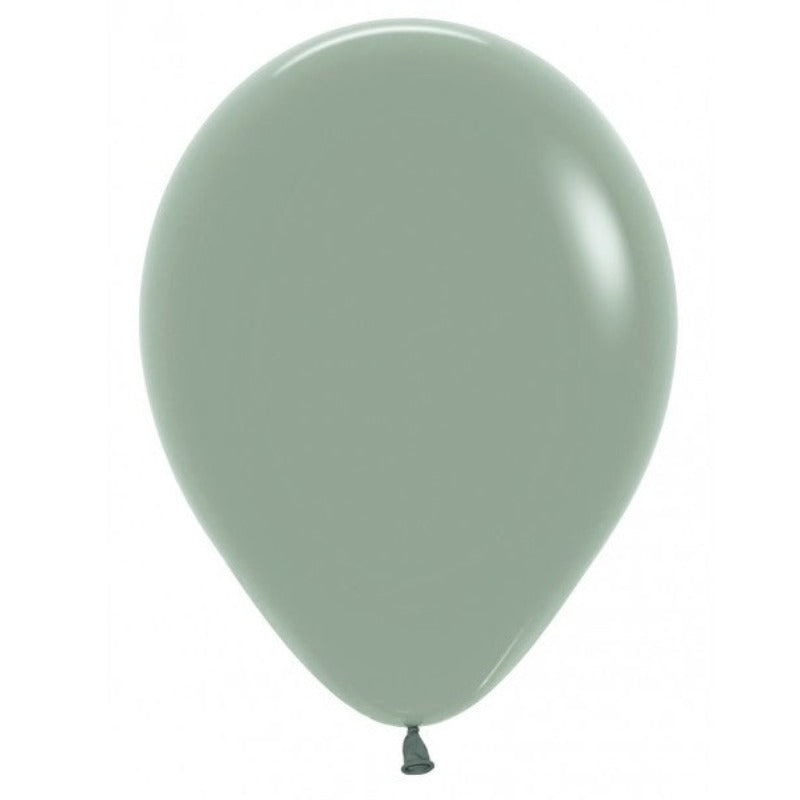 Pastel Dusk Laurel Green balloner/Grü grønne balloner 30 cm fra Sempertex