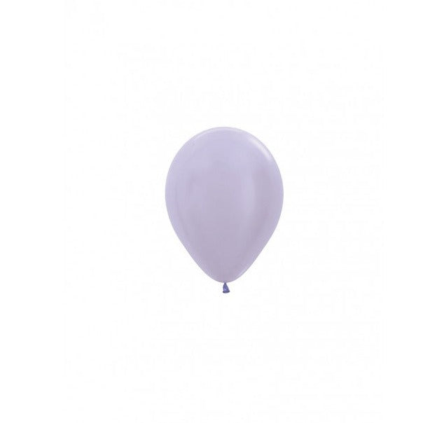 Mini balloner i Shiny lilla 12 cm fra Sempertex