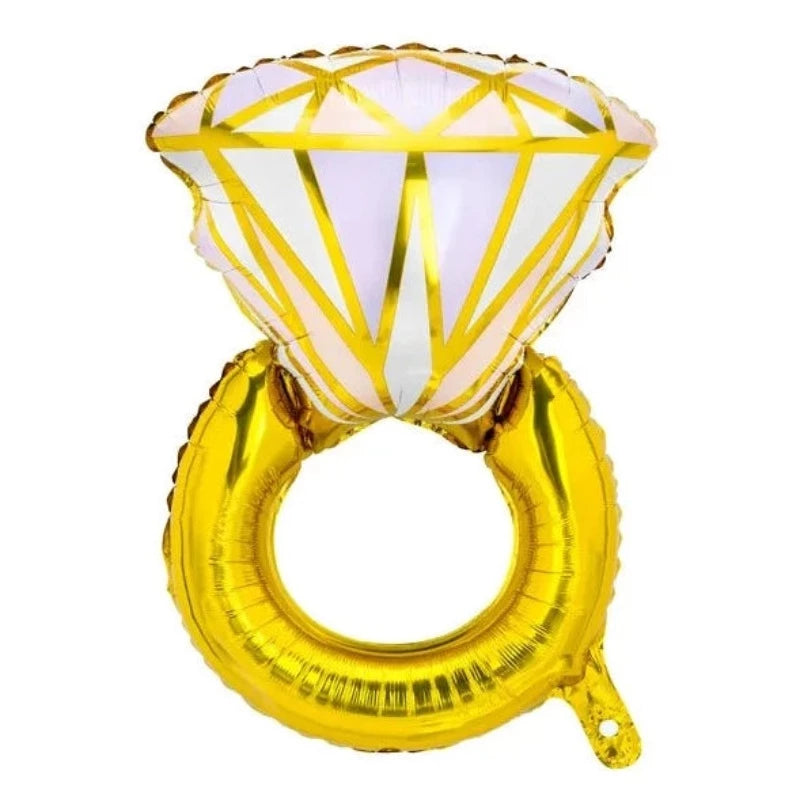Ring folieballon til poltera bend