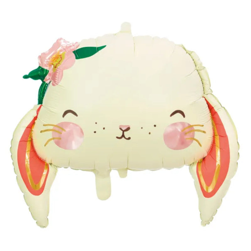 Folieballon formet som en kanin i mixede farver. Størrelse efter oppustning: 50 x 45 cm. Perfekt til fester og temadekorationer. Køb nu!