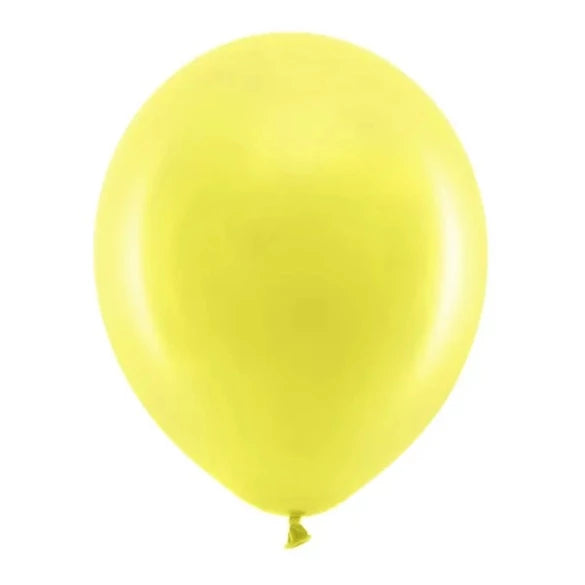 pastelgule balloner