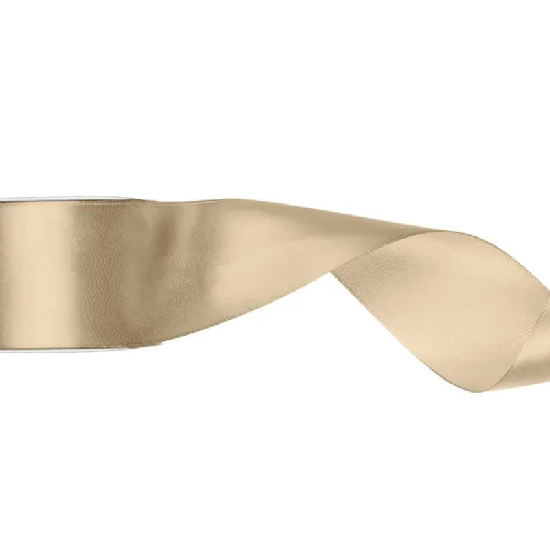 50mm satinbånd guld 25 meter