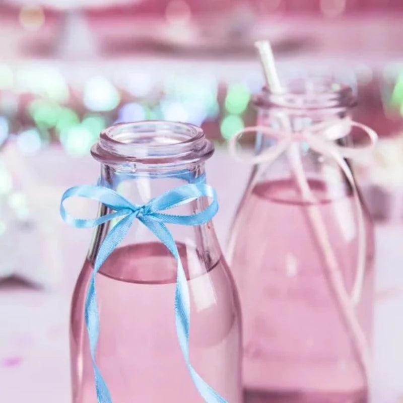 Satinbånd i himmelblå 6 mm/25 m