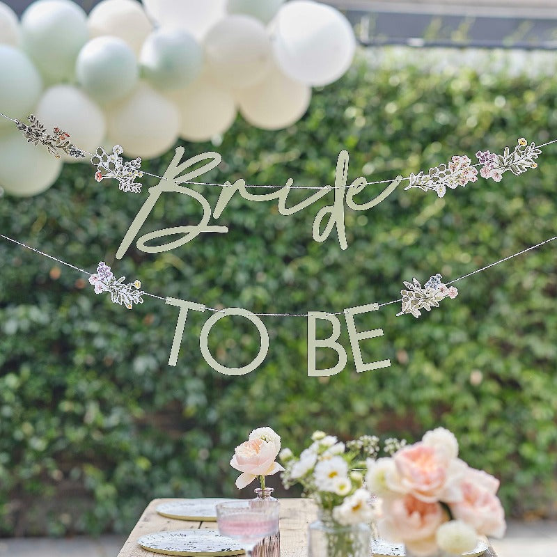 Bride To Be Sommerblomst banner