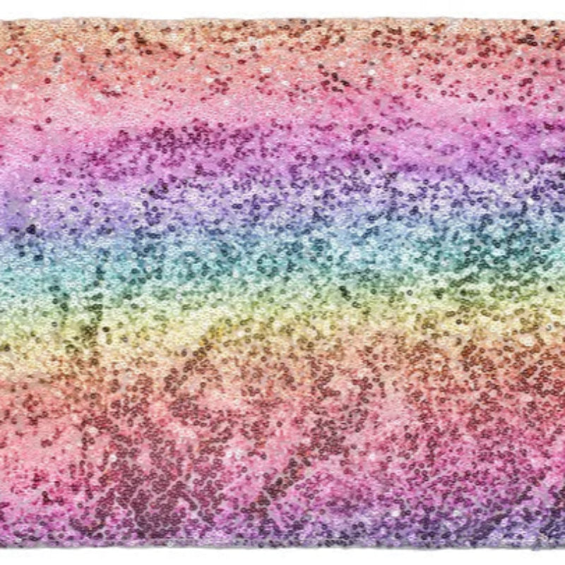 Sequin bordløber farvemix – perfekt til discofest
Glitrende bordløber med farvede pailletter. Perfekt til discofest, temafest og nytår. 30 cm bred og 5 meter lang.