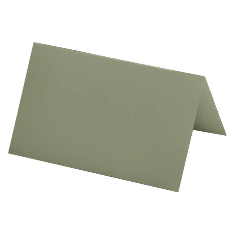 Salvie farvede bordkort