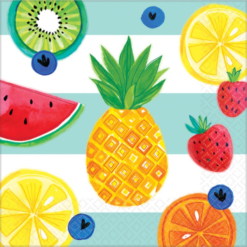 Hello summer ananas servietter