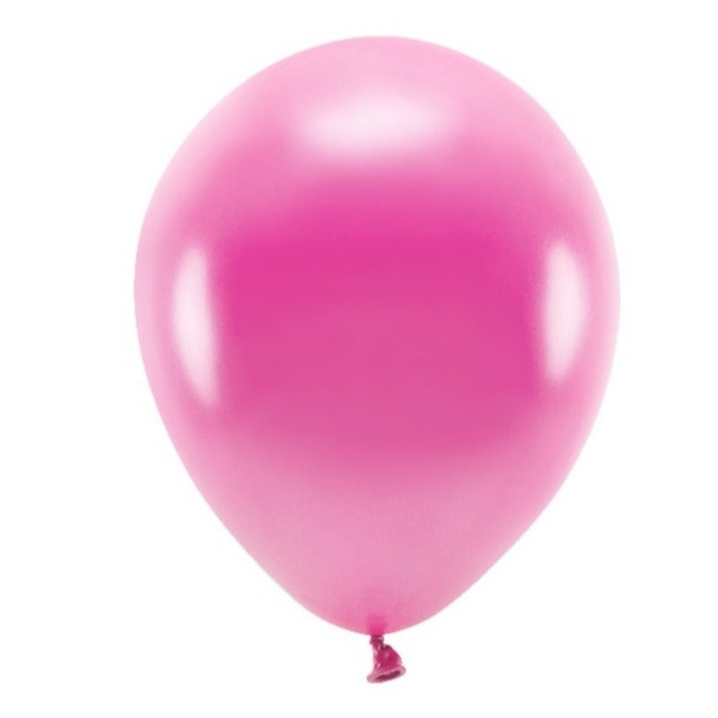 Fuschia pink metallic balloner
