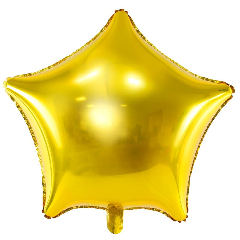 Stjerne ballon i guld
