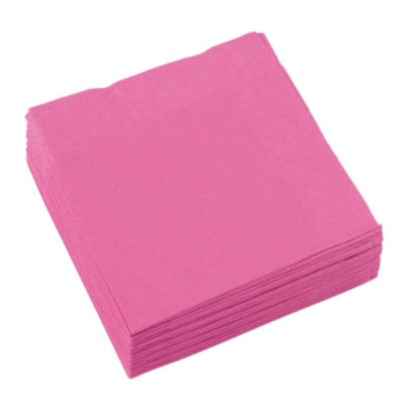 Pink kaffeservietter