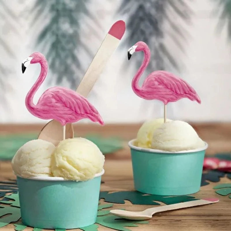 Flamingo caketoppers