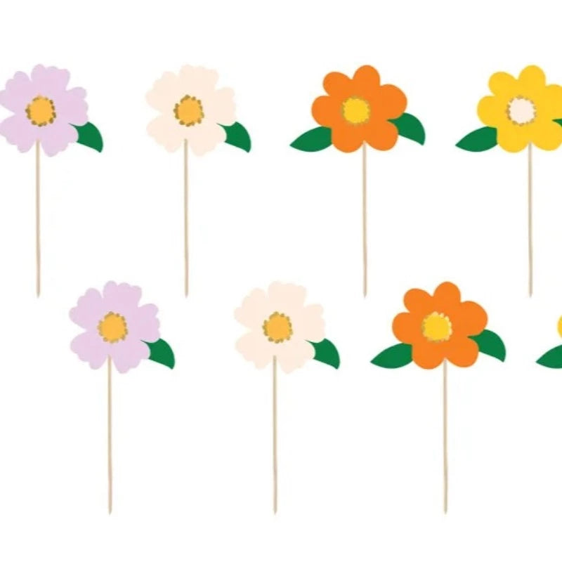 blomster caketoppers