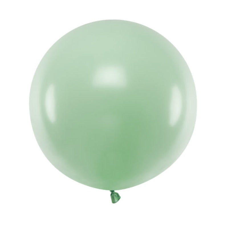 Pistaciegrøn kæmpeballon
