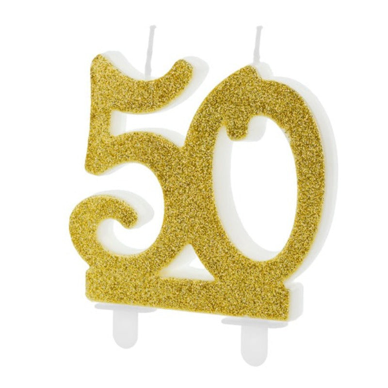 Tal kagelys 50 år i guld, 7.5 cm