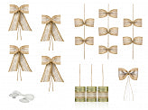 🎀 Bryllups dekorations kit bil - natur