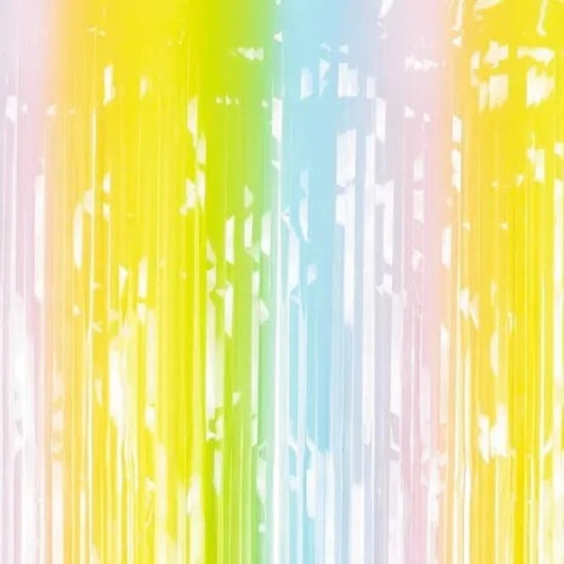 Backdrop 100x195 cm – Festligt Farvemix