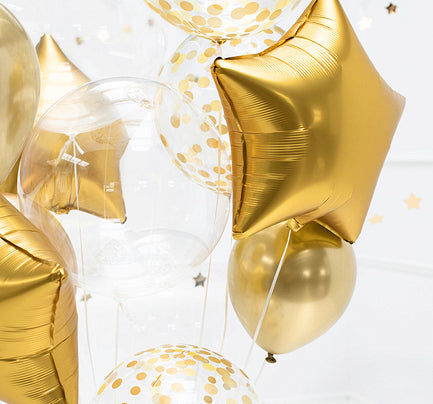 Transparent gennemsigtig ballon 40 cm