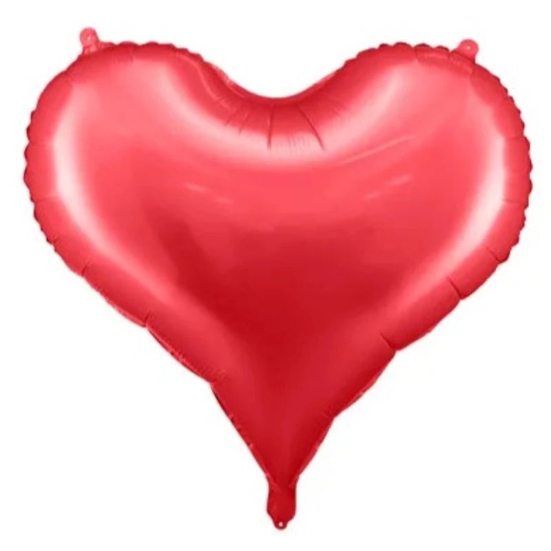 rød hjerteballon