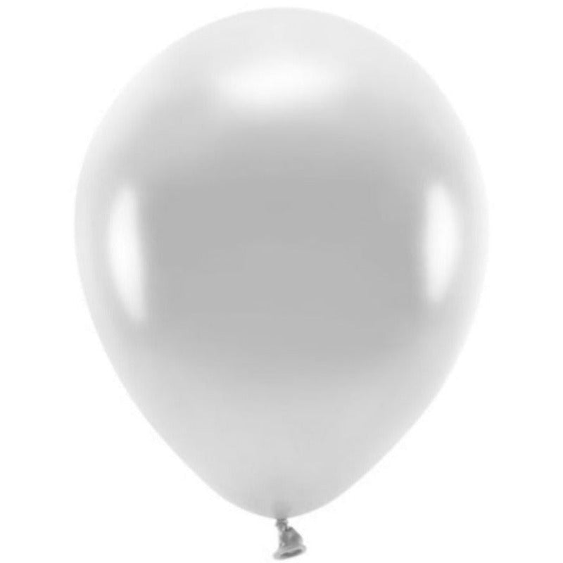 sølv balloner metallic