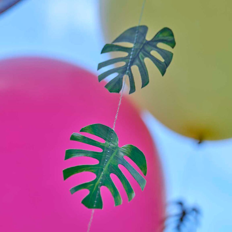 Hawaiian Tiki balloner med palmeblad hale