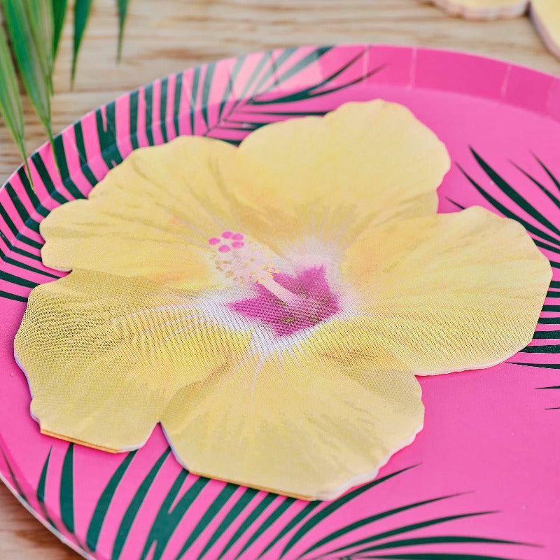 Hawaii blomster servietter