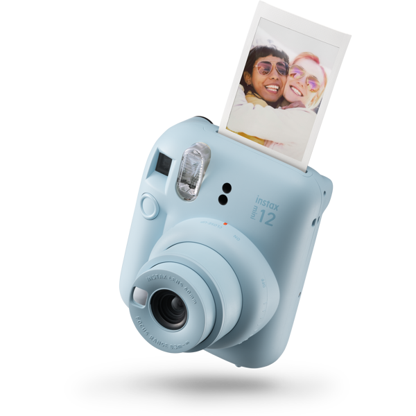 INSTAX Mini 12 Kamera i Pastelblå