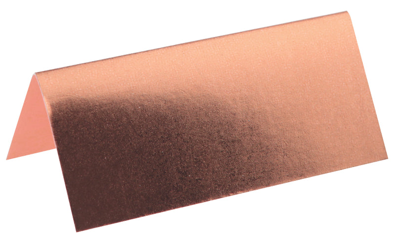 Bordkort rose gold – metallisk 10 stk.