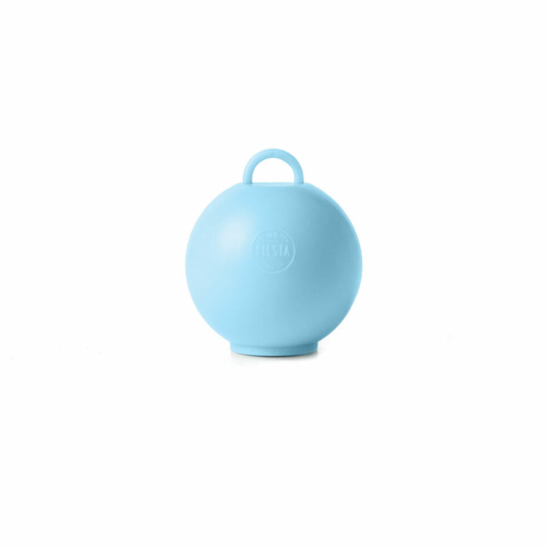lyseblå ballonvægt kettlebell