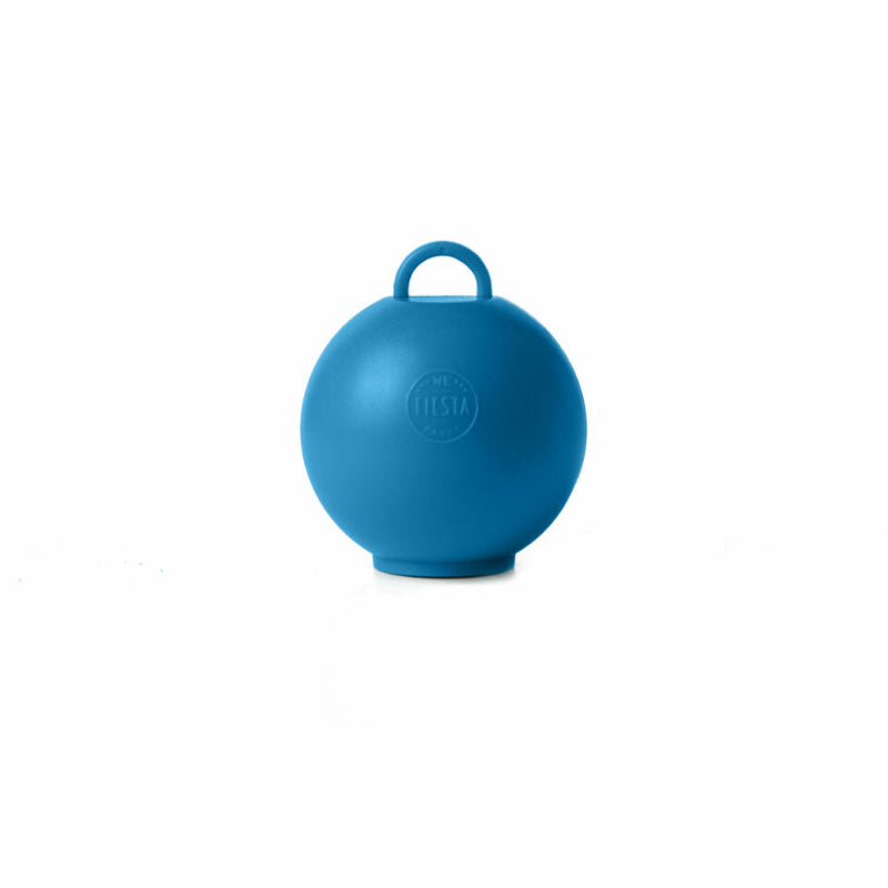 Blå ballonvægt, kettlebell - rund vægt
