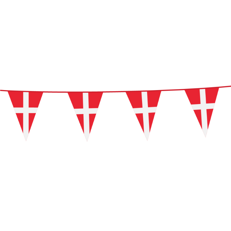 Danmark flagguirlande 10 m med Dannebrogsflag

Flot Danmark flagguirlande på 10 meter med store Dannebrogsflag i størrelse 20 x 30 cm. Perfekt til studentergilde, fødselsdag, sommerfest og dansk temafest.