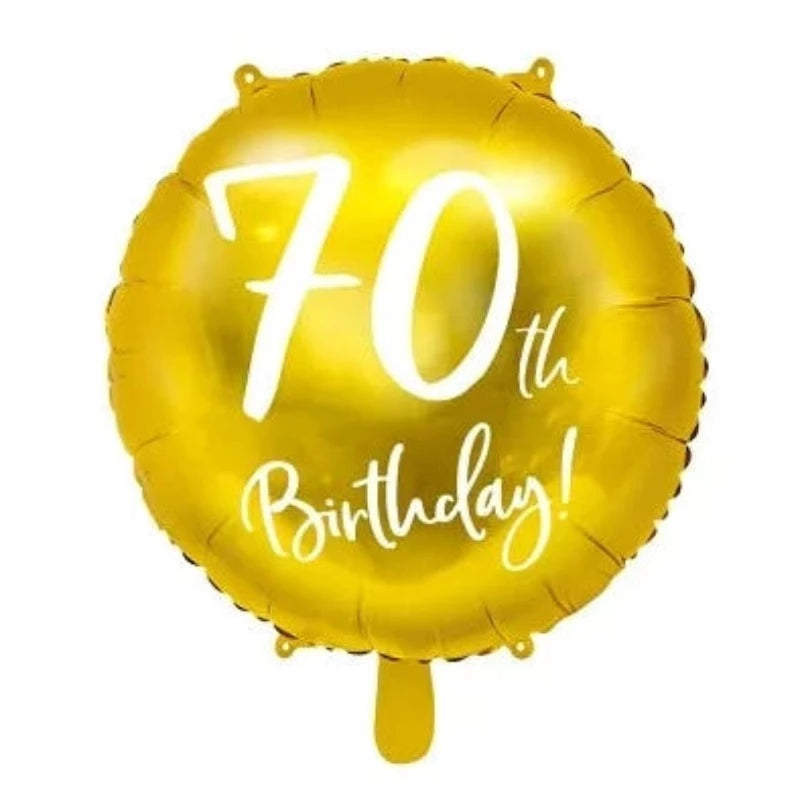 70 års fødselsdags balloner