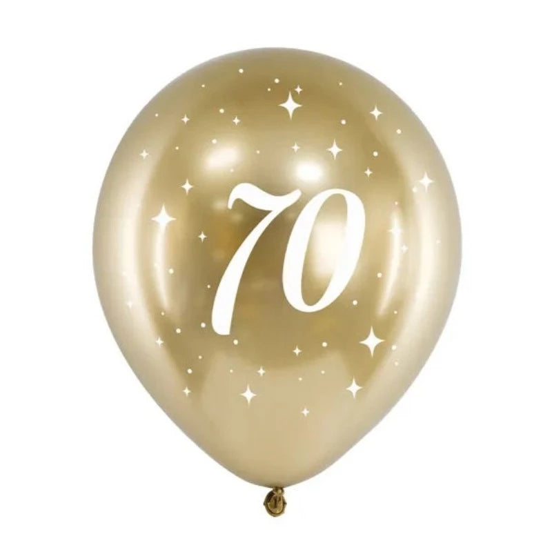 70 års fødselsdagsballoner