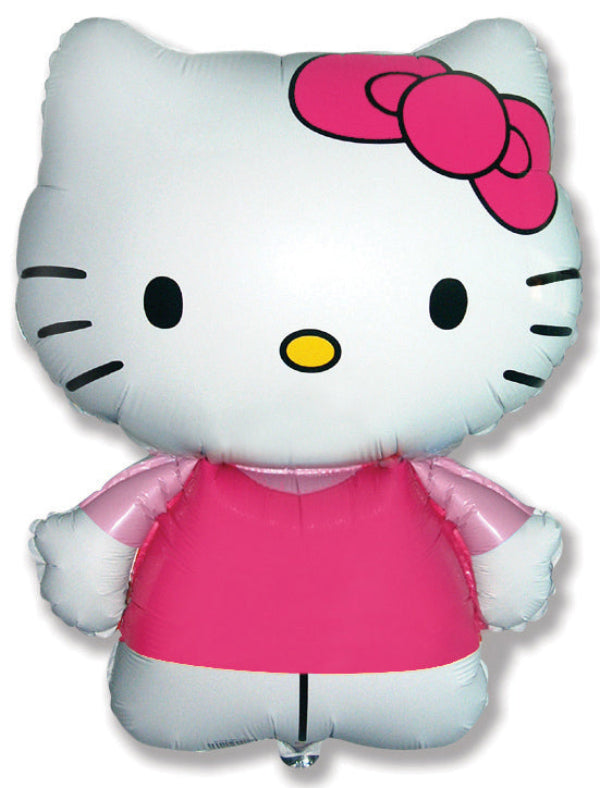 Hello Kitty folieballon 66 cm
Folieballon Hello Kitty ca. 66 x 48 cm (26 x 19”). Perfekt til børnefødselsdag og Hello Kitty temafest. Kan fyldes med luft eller helium og bruges som gaveballon eller dekoration.