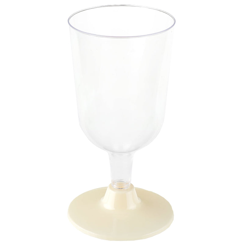 Genanvendeligt vinglas i ivory – 20,7 cl 6 stk.