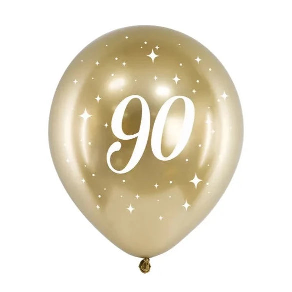 90 års fødselsdags balloner