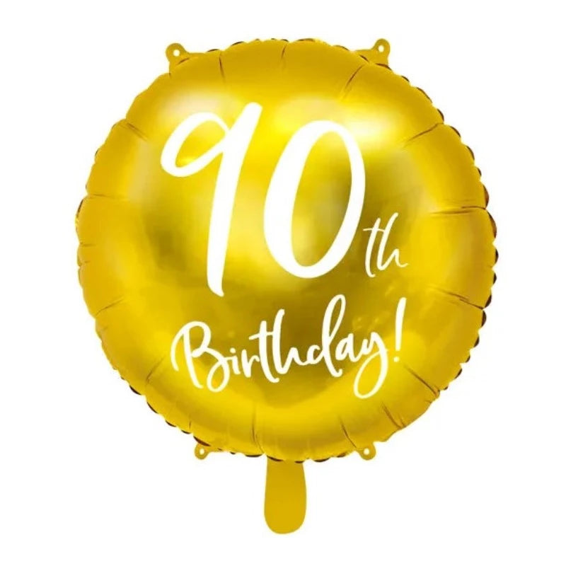 90 års folieballon