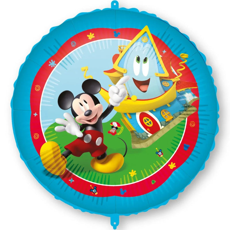 Mickey Mouse folieballon – Rock the House 18"
Sæt gang i festen med en sej Mickey Mouse folieballon i rocktema! Perfekt til børnefødselsdage og Disney-fans. Kan fyldes med helium.