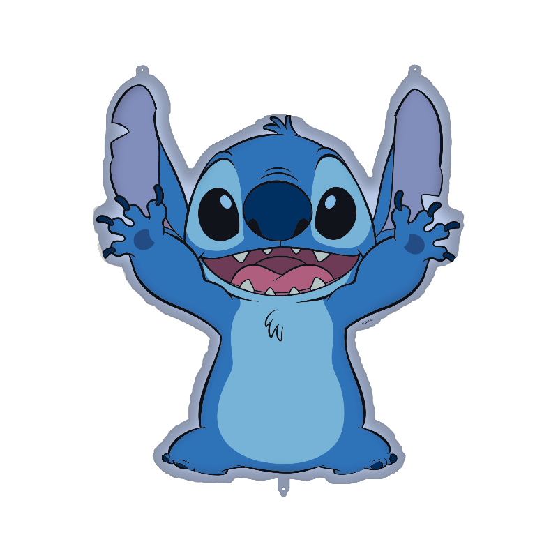 Stitch folieballon 78 cm – Lilo & Stitch

Stor folieballon med Stitch i fuld figur ca. 78 x 67 cm. Perfekt til Lilo & Stitch fødselsdag og børnefest. Kan fyldes med luft eller helium og bruges som dekoration eller gaveballon.