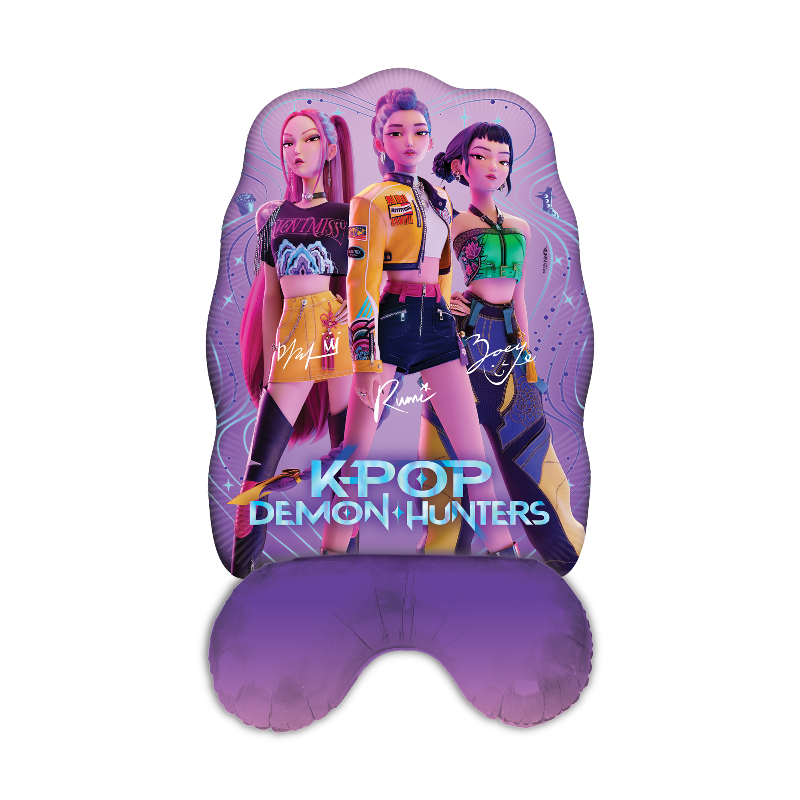 K-POP Demon Hunters supersize folieballon

Stor K-POP Demon Hunters folieballon til fødselsdag og temafest. Perfekt som flot blikfang til K-pop fans og en gennemført festdekoration.