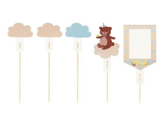 Bamse caketopper med skyer og bamse
1 år i dag 