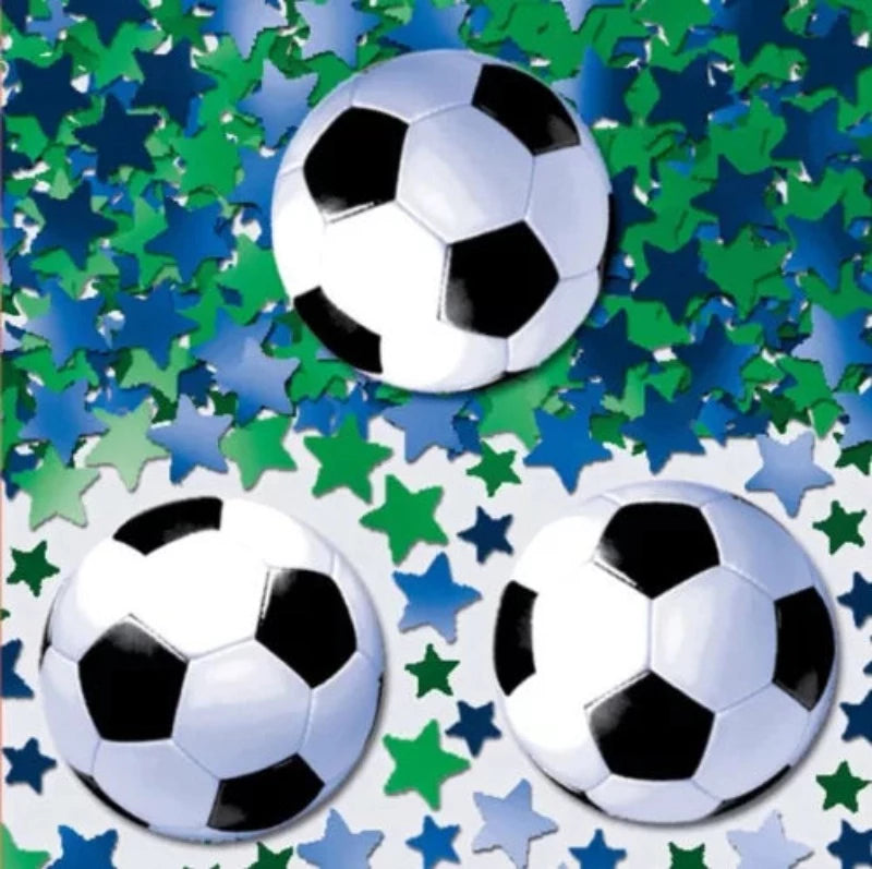 Fodbold konfetti til din fodboldfest