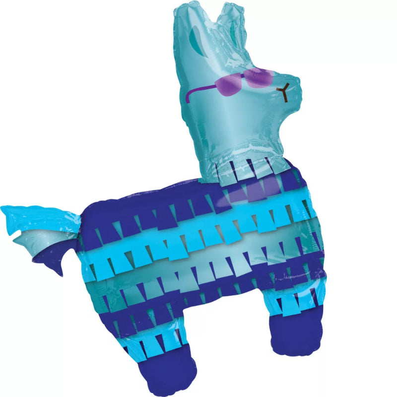 Battle Royal Storm Llama folieballon, 73 x 83 cm. Fyldes med helium eller luft. Perfekt til gamerfester og temafester. Køb nu!

