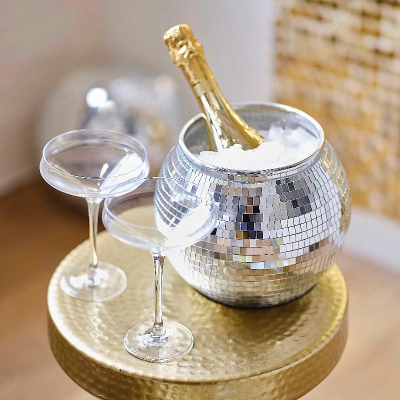 Disco Icebucket i sølv