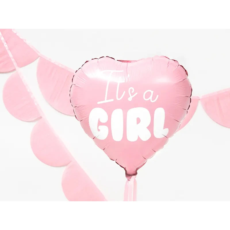It's a Girl folieballon til babyshower