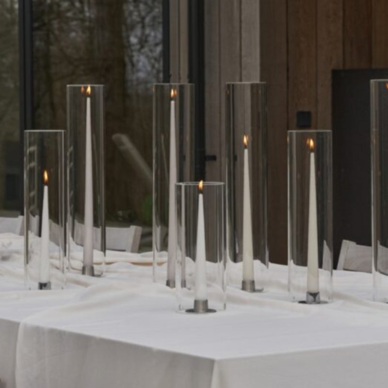 Cylinderglas til stagelys fra ester & erik