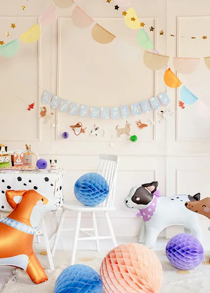 Banner Happy Birthday Dogs – 210 cm