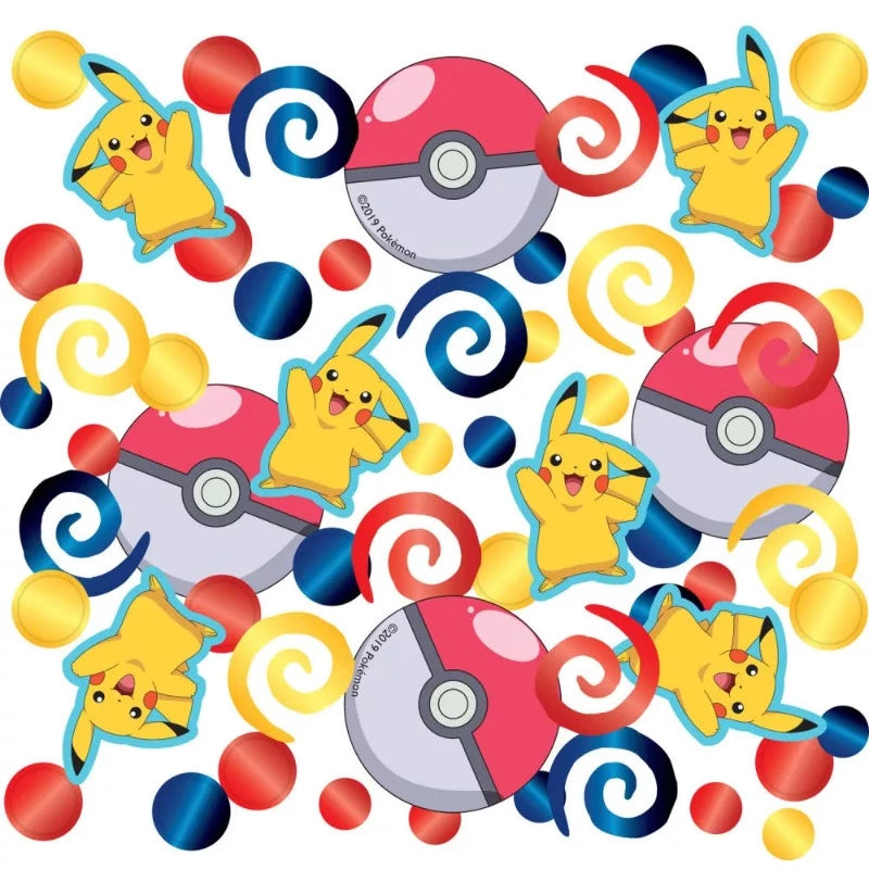 Pokemon konfetti- bordpynt til den ultimative Pokemon fest